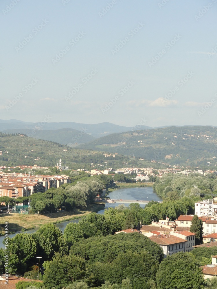 View over Florence, Italy