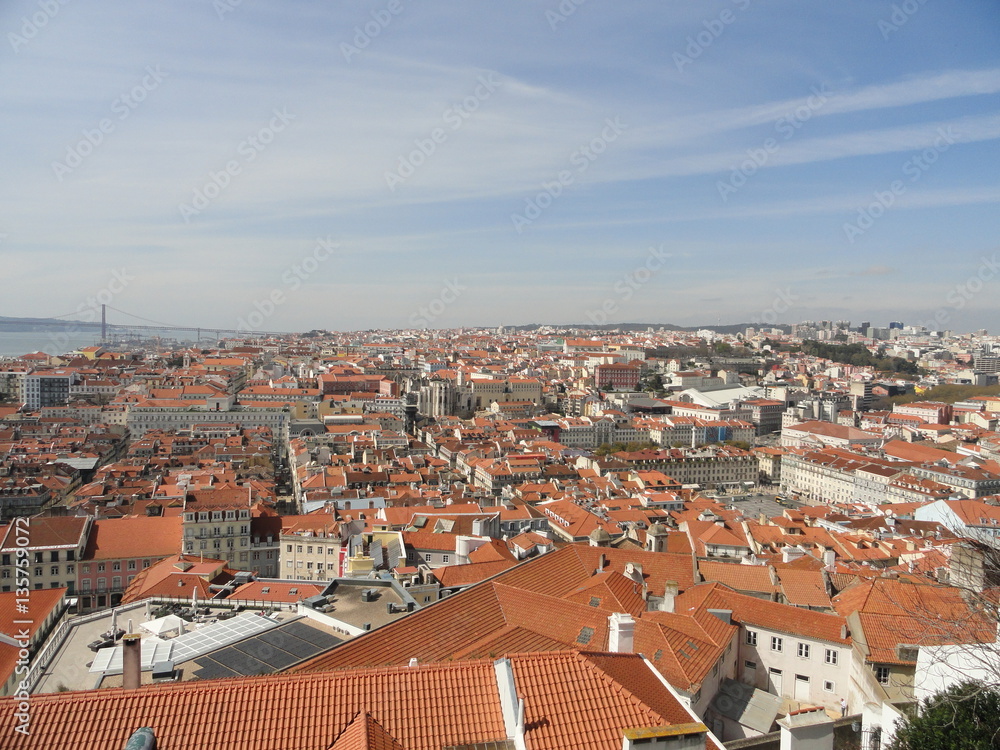 Lisbon, Portugal - City View 