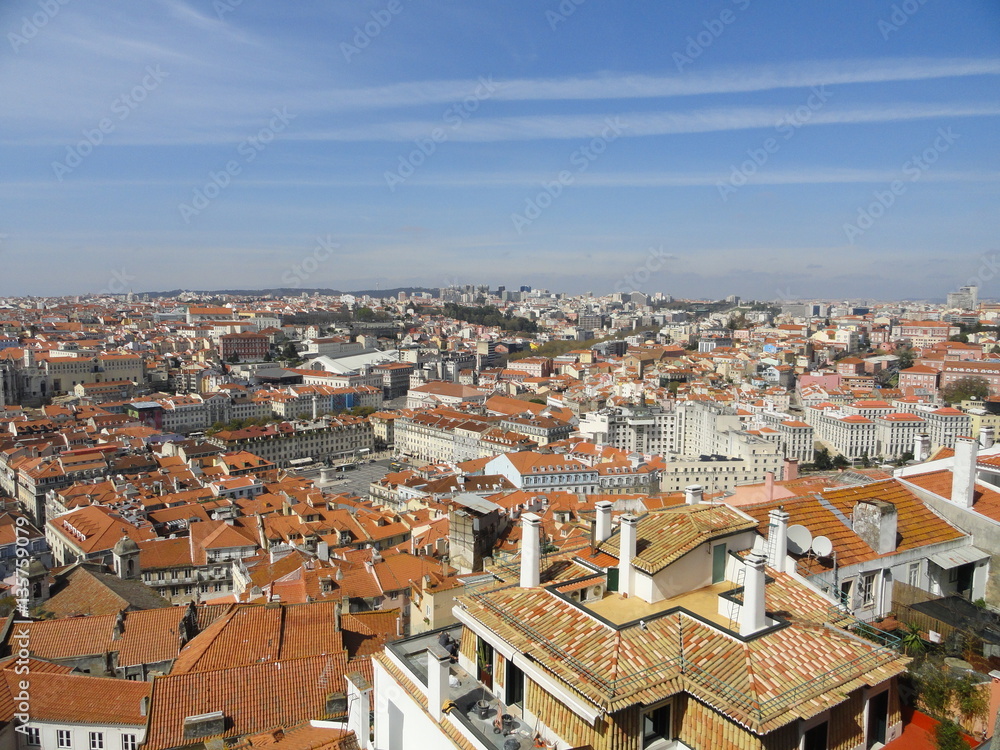 Lisbon, Portugal - City View 