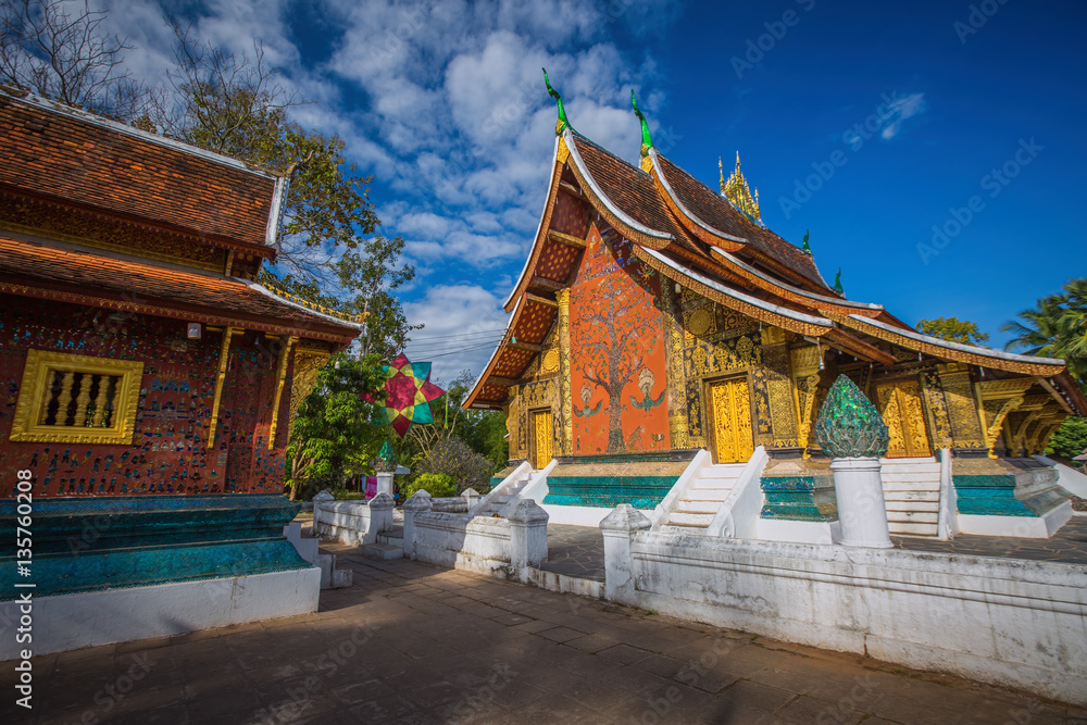 Xiang thong temple in Luang Prabang,Laos
