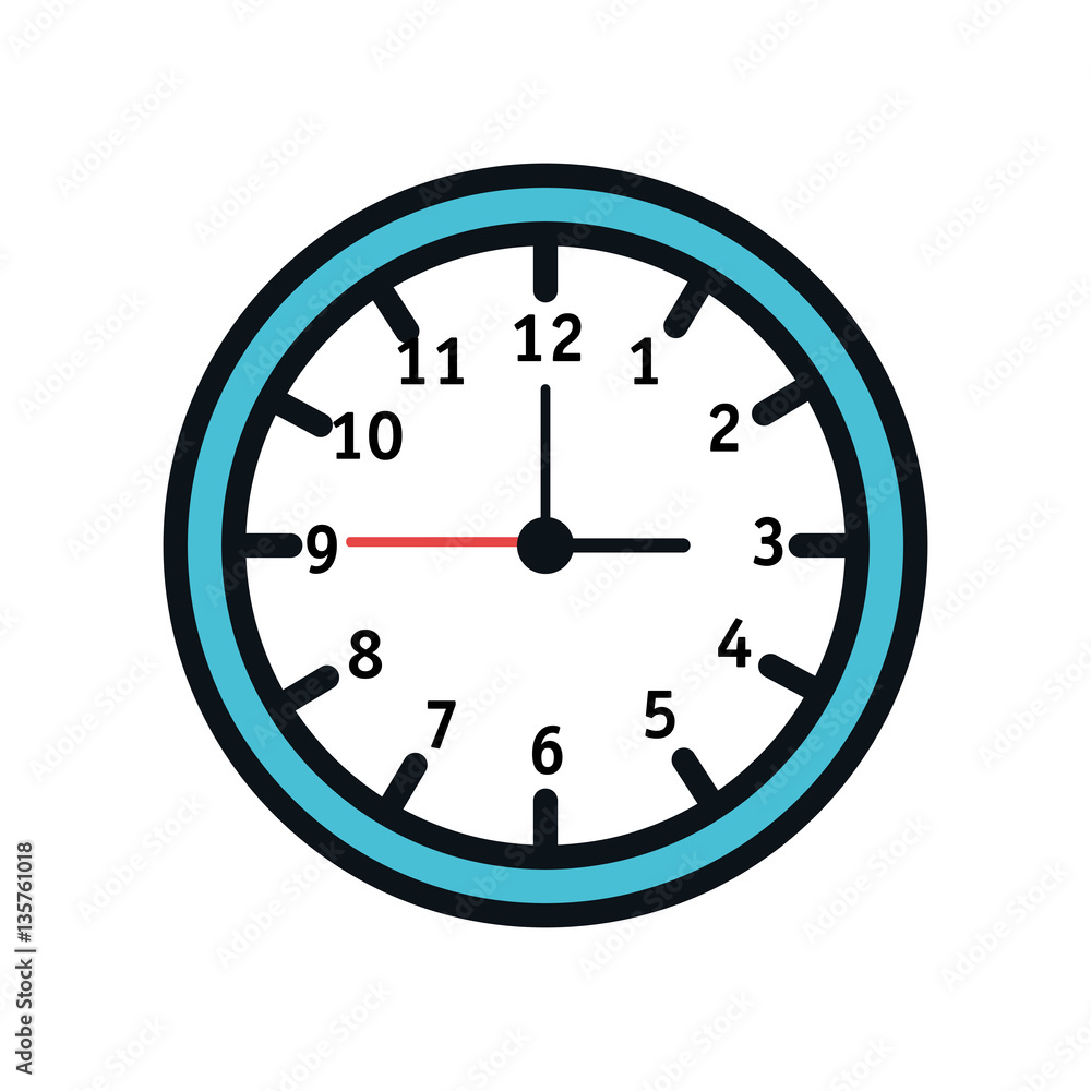 time clock watch icon vector illustration design time clock watch icon vector illustration design