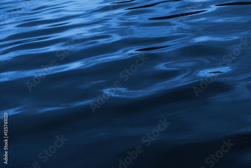 Deep Blue Ocean Surface