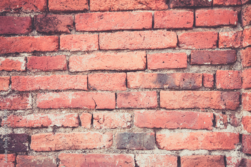 Fototapeta premium Red brick wall