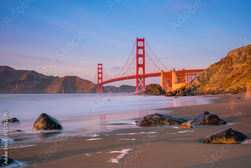 Golden Gate Bridge in San Francisco, California