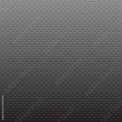 Wallpaper Mural Gray metal circle plate vector illustration. Torontodigital.ca