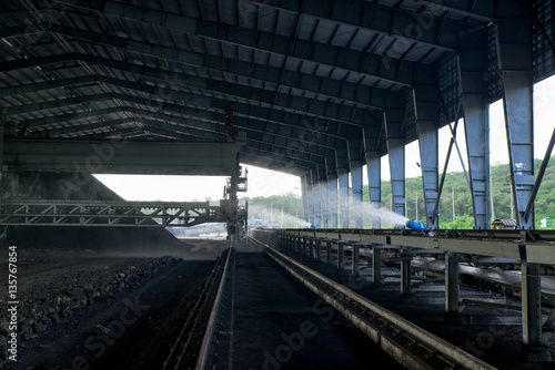 Fototapeta Naklejka Na Ścianę i Meble -  Process in Coal Mine