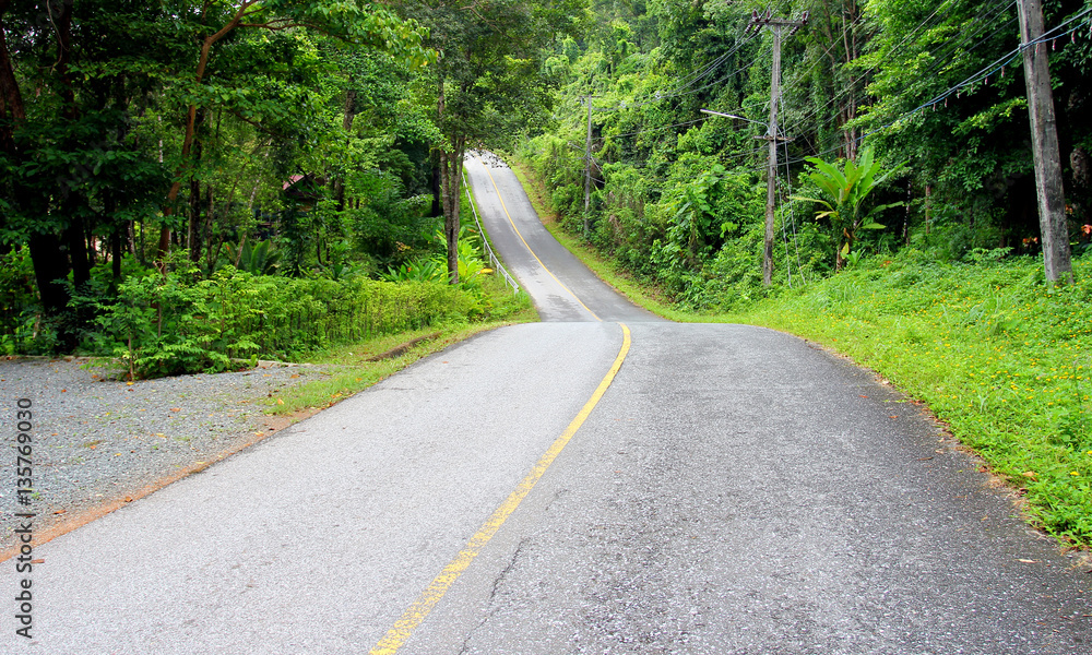 Obraz premium Road mountains