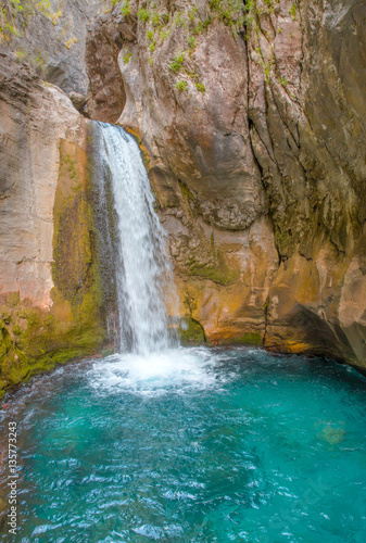 Sapadere canyon and waterfall, Alanya turkey