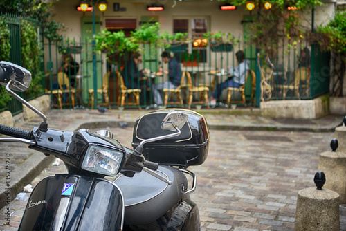 Coffee shop in Paris