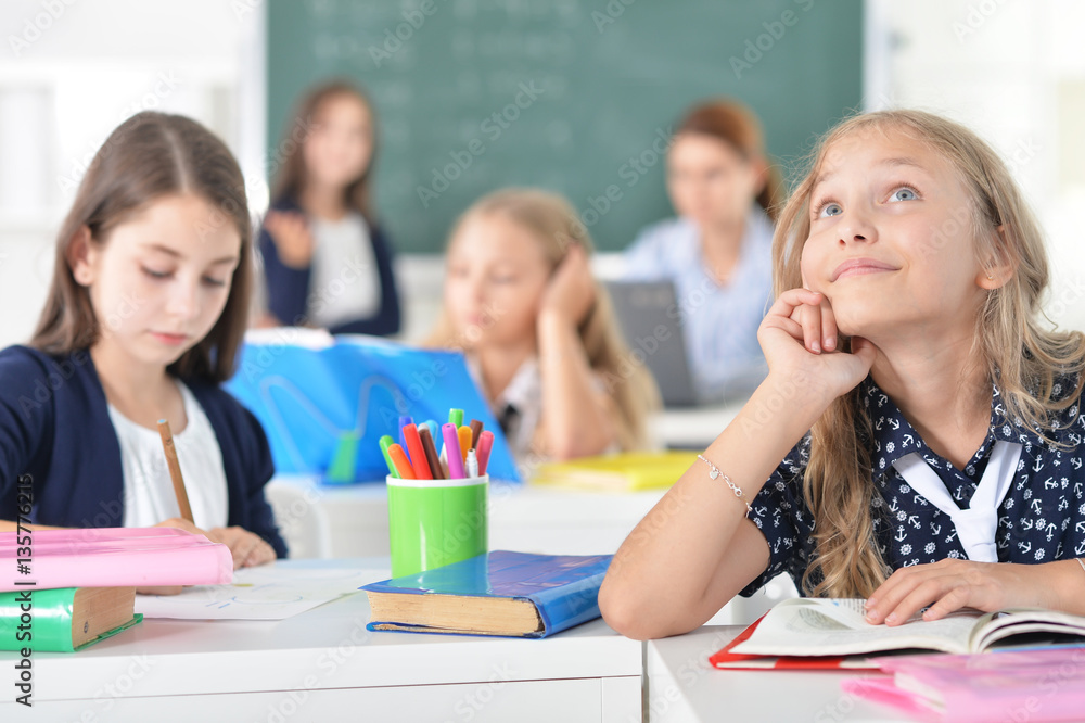 children at school in lessons children at school in lessons