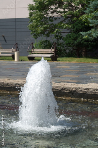 公園の噴水