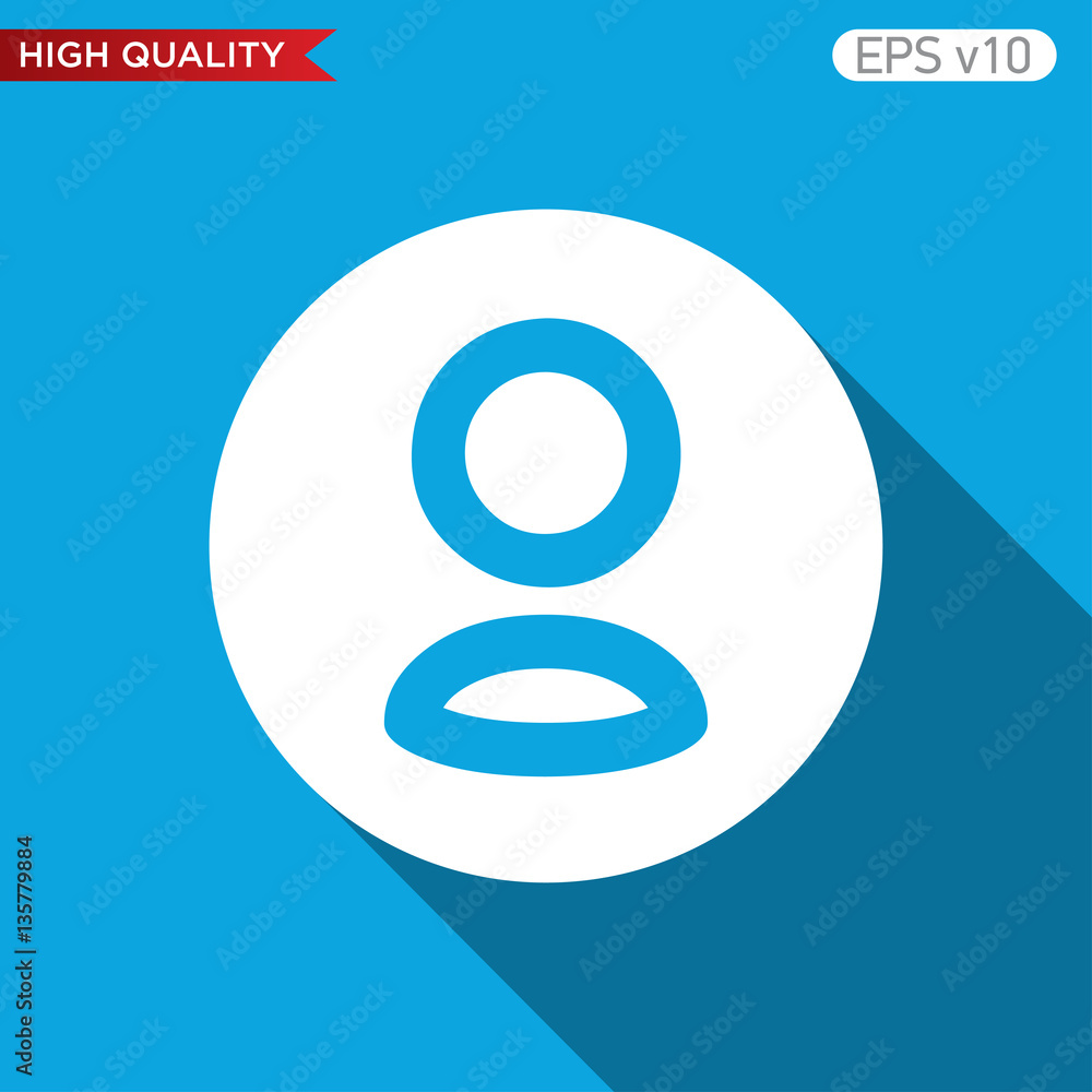 User icon. Button with user icon. Modern vector. User icon. Button with user icon. Modern vector.