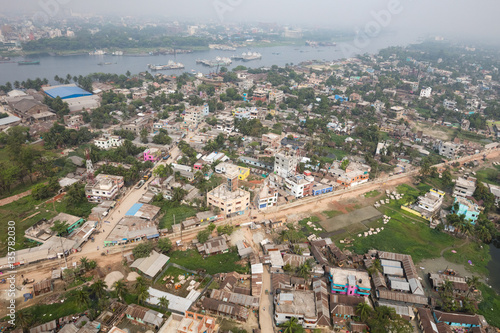 バングラデシュ ダッカの街並み photo