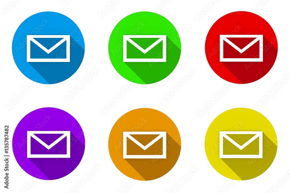 6 Mail Icon Set 6 Mail Icon Set