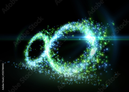 Infinity symbol background. Vector illustration.