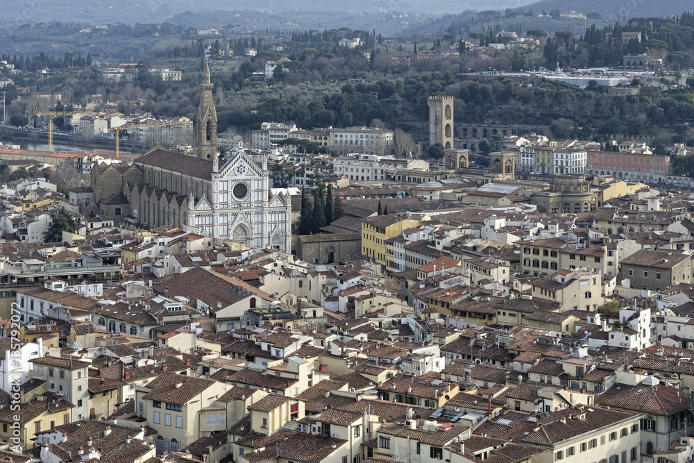 aerialview of florence