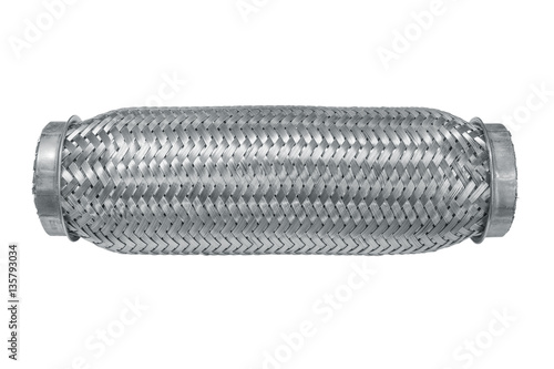 Tableau sur toile Detail of automobile muffler