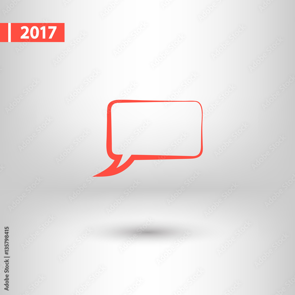 Speech bubble icons black icon, vector illustration. Flat design style Speech bubble icons black icon, vector illustration. Flat design style