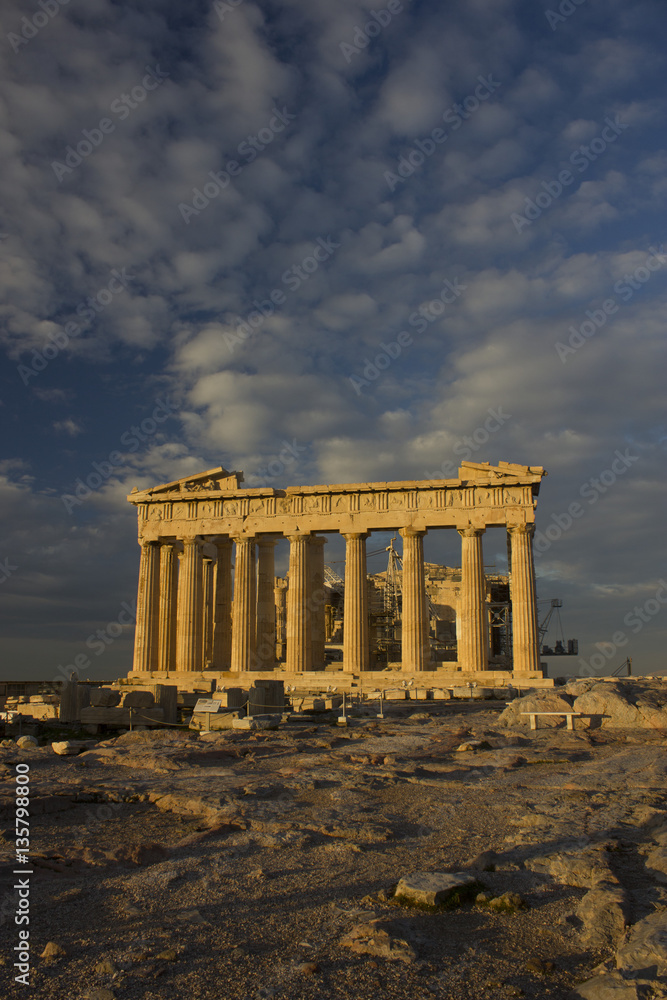 Obraz premium Acropolis at Dawn