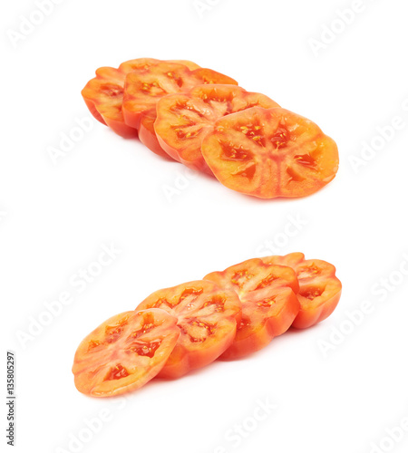 Wallpaper Mural Ripe red beef tomato isolated Torontodigital.ca