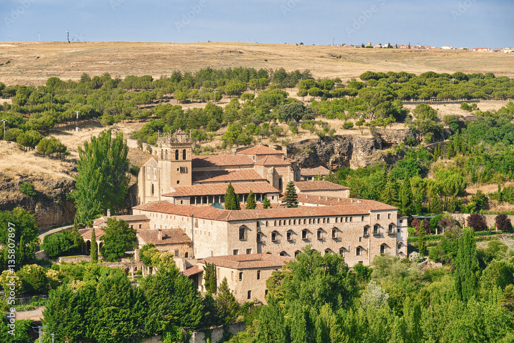Segovia (Spain): landscape from Alcazar