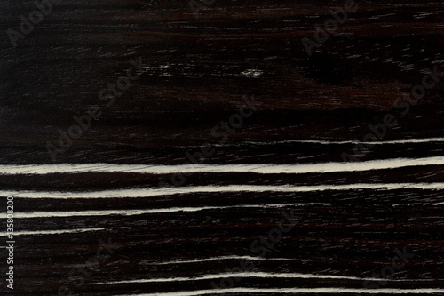 Exclusive black wood texture with white stripes.