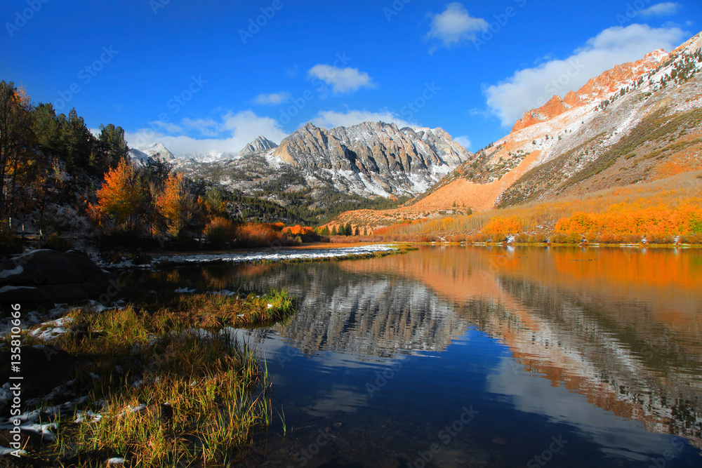 North lake landscape in California eastern Sierra mountains North lake landscape in California eastern Sierra mountains