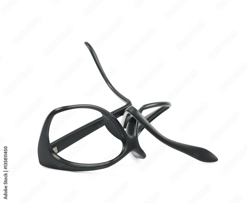 Pair of sight glasses isolated Pair of sight glasses isolated