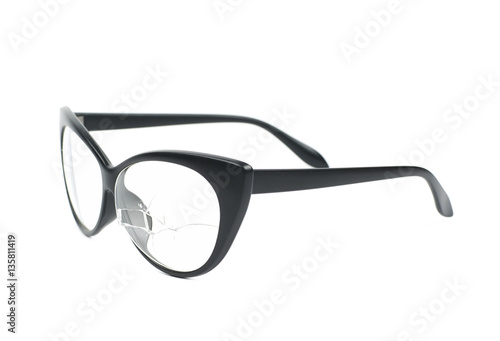 Pair of sight glasses isolated