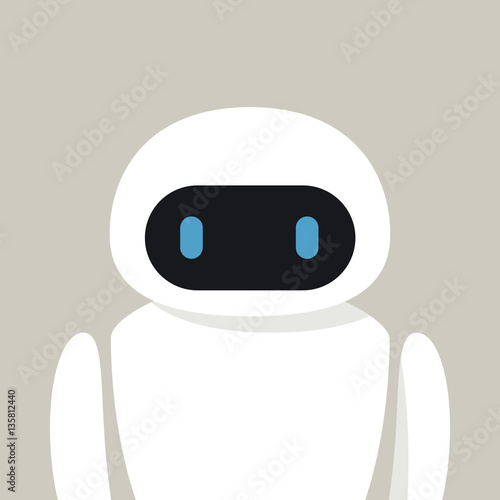 Bot. Chatbot. Robot in Vector