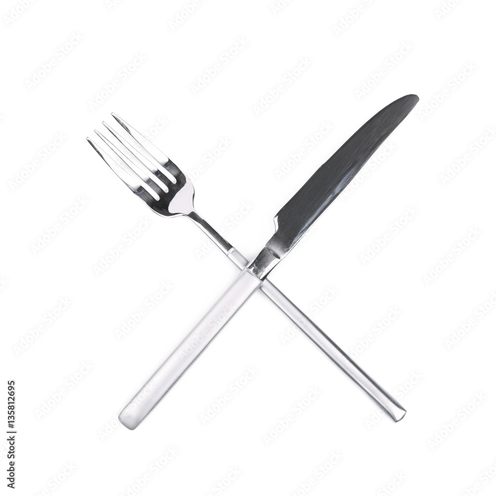 Dinner knife and fork composition Dinner knife and fork composition