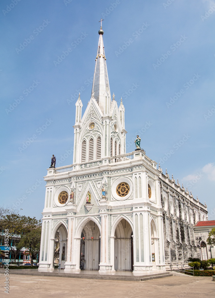 The Nativity of Our Lady Cathedral is the name given to a religious building of the Catholic Church which is located in Samut Songkhram