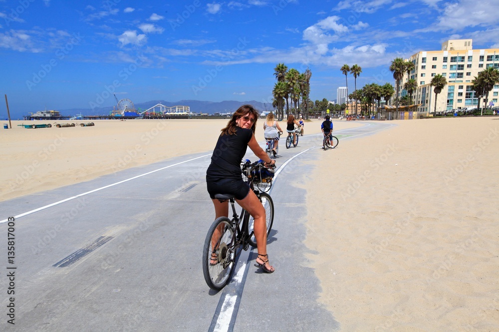 Fototapeta premium Velo à Venice Beach