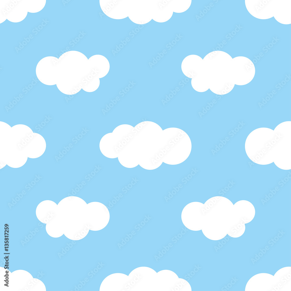Blue sky with clouds Blue sky with clouds
