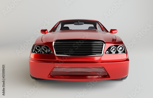 Brandless Generic Red Car