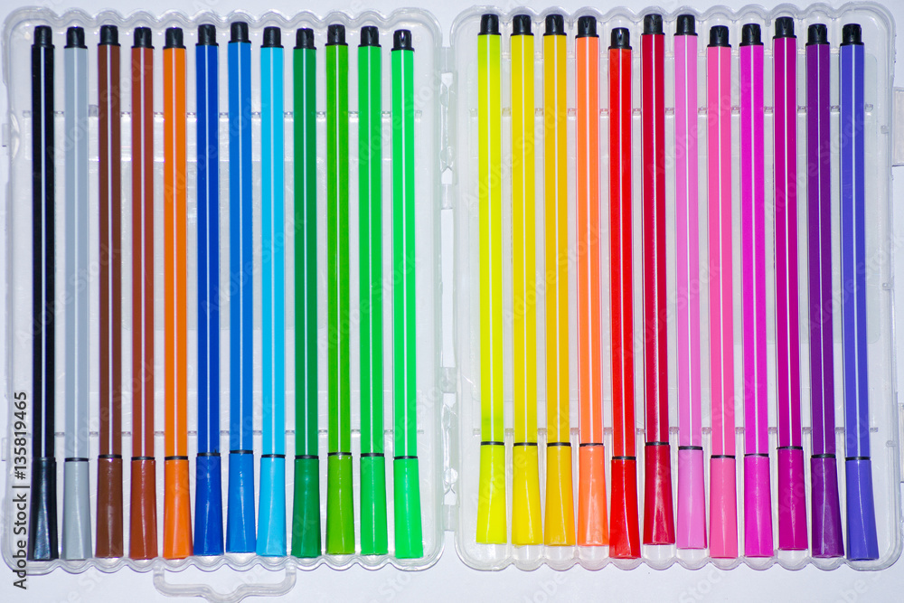 Obraz premium bacrground from felt-pen