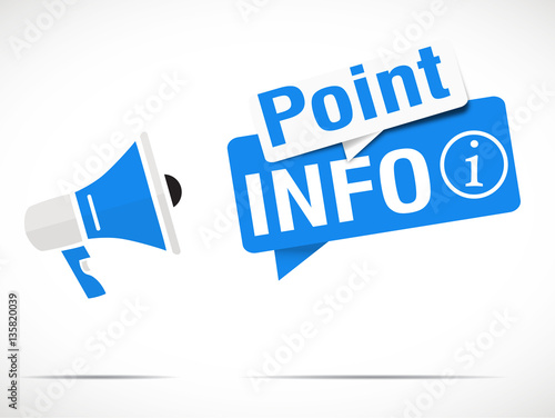 mégaphone point info i