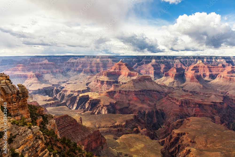 Scenic view Grand Canyon National Park, Arizona, USA. Panorama landscape