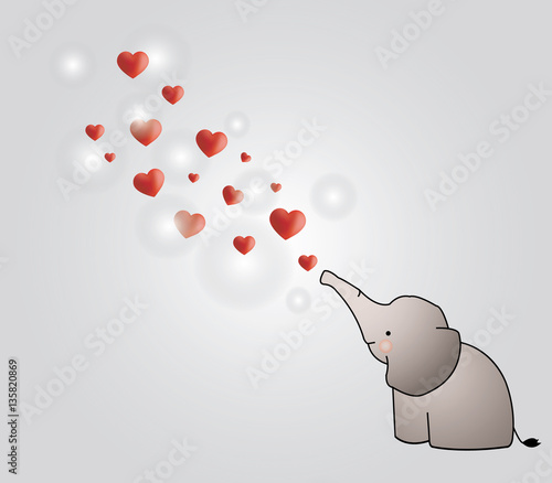 elephant Heart and blew out a greeting.