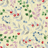 Watercolor Floral Seamless Pattern
