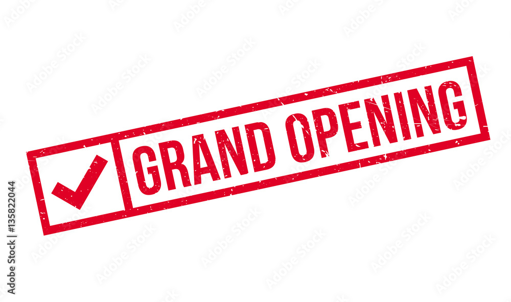 Grand Opening rubber stamp. Grunge design with dust scratches. Effects can be easily removed for a clean, crisp look. Color is easily changed. Grand Opening rubber stamp. Grunge design with dust scratches. Effects can be easily removed for a clean, crisp look. Color is easily changed.