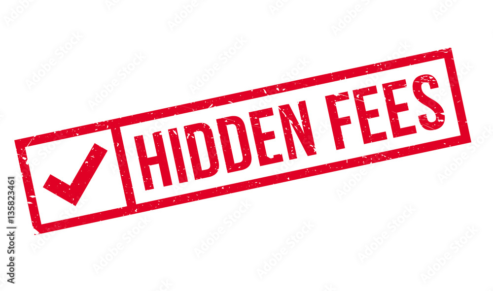 Hidden Fees rubber stamp. Grunge design with dust scratches. Effects can be easily removed for a clean, crisp look. Color is easily changed. Hidden Fees rubber stamp. Grunge design with dust scratches. Effects can be easily removed for a clean, crisp look. Color is easily changed.