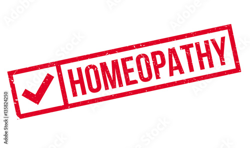 Homeopathy rubber stamp. Grunge design with dust scratches. Effects can be easily removed for a clean, crisp look. Color is easily changed.