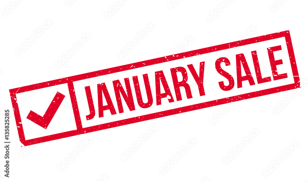 January Sale rubber stamp. Grunge design with dust scratches. Effects can be easily removed for a clean, crisp look. Color is easily changed. January Sale rubber stamp. Grunge design with dust scratches. Effects can be easily removed for a clean, crisp look. Color is easily changed.