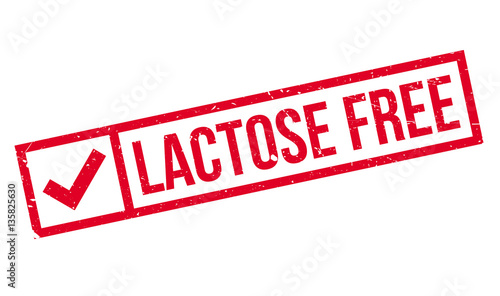 Lactose Free rubber stamp. Grunge design with dust scratches. Effects can be easily removed for a clean, crisp look. Color is easily changed.