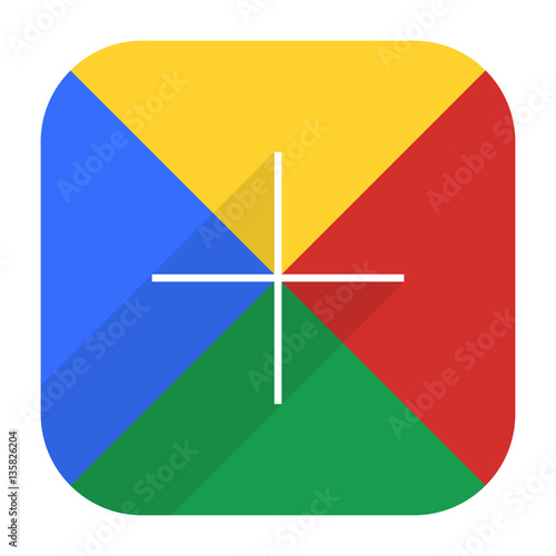 Google Social Network Icon Add Followers