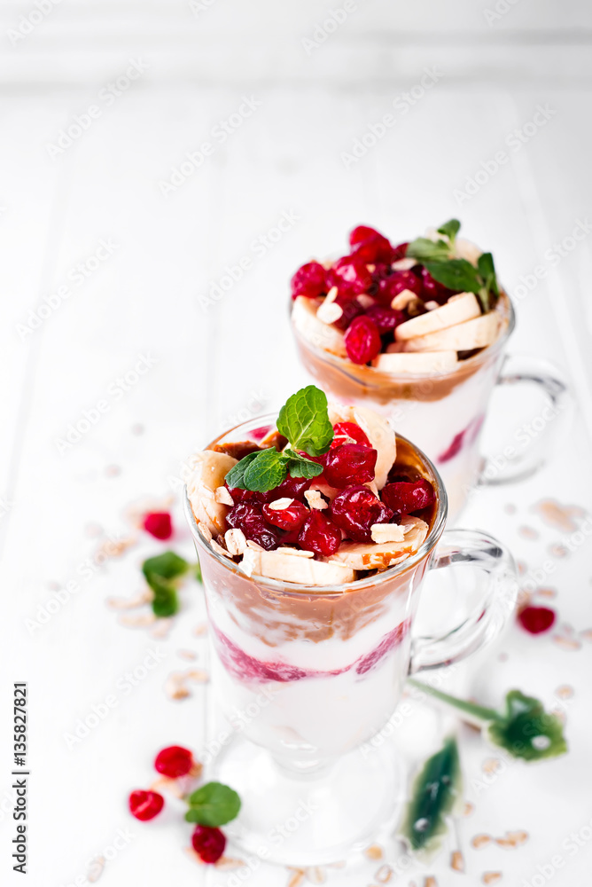 dessert in a glass dessert in a glass
