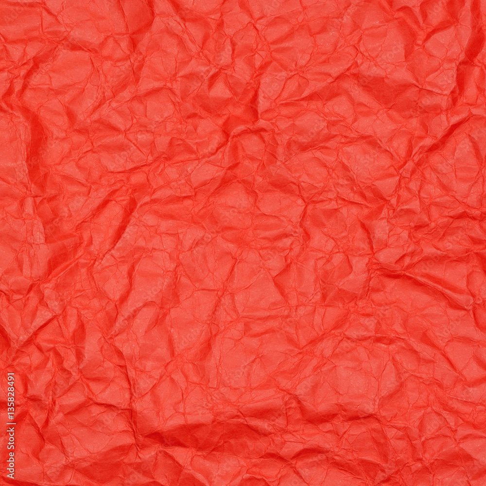 abstract background of crumpled red paper abstract background of crumpled red paper