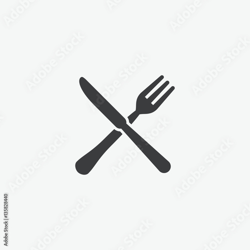 Fork & Knife Restaurant Icon