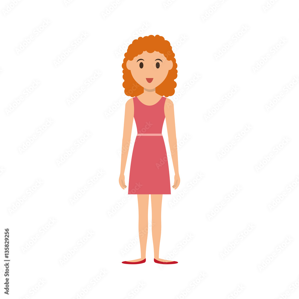 Woman cartoon isolated icon vector illustration graphic design Woman cartoon isolated icon vector illustration graphic design